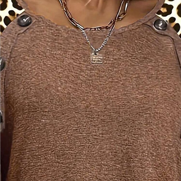 661 ❤️ 1X Plus Size Women's Leopard Print Raglan Sleeve Top Shirt - Picture 6 of 7